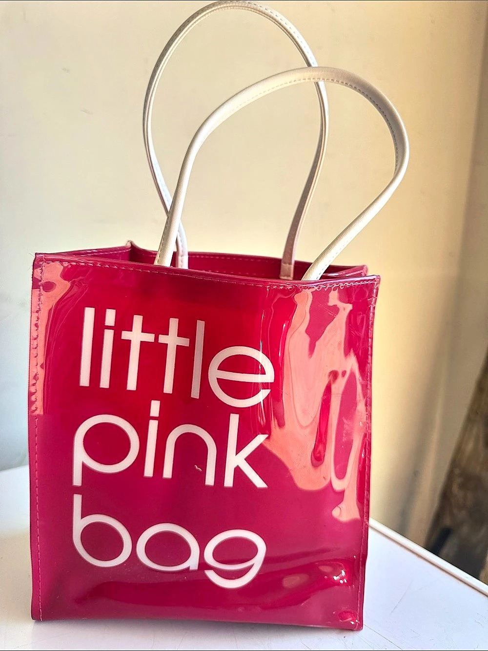 Victoria's Secret Little Pink Bag Pink Tote Bag Like New